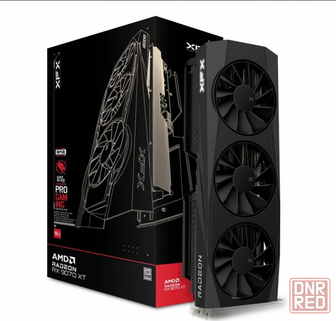 Видеокарта RX 9070 XT 16GB XFX Quicksilver Донецк - изображение 1