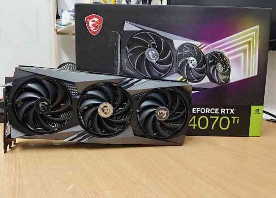 Видеокарта NVIDIA GeForce RTX 4070 Ti (12Gb GDDR6X) MSI Gaming X Trio Донецк
