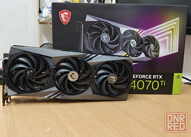 Видеокарта NVIDIA GeForce RTX 4070 Ti (12Gb GDDR6X) MSI Gaming X Trio Донецк - изображение 1