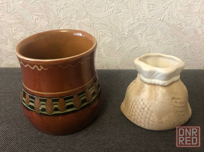 Вазочки, керамические горшочки, сувенирный мешочек любви Макеевка - изображение 2