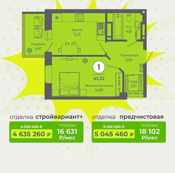 Квартиры от застройщика!!!! Донецк