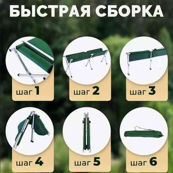 Раскладушка туристическая складная Донецк