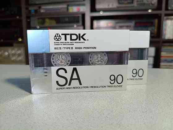 Запечатанная аудиокассета TDK- SA 90 High Position Донецк