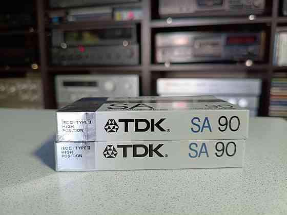 Запечатанная аудиокассета TDK- SA 90 High Position Донецк