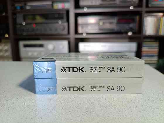 Запечатанная аудиокассета TDK- SA 90 High Position Донецк