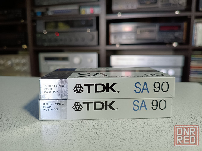 Запечатанная аудиокассета TDK- SA 90 High Position Донецк - изображение 3