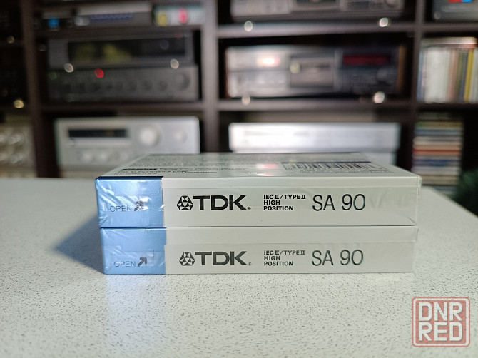 Запечатанная аудиокассета TDK- SA 90 High Position Донецк - изображение 4