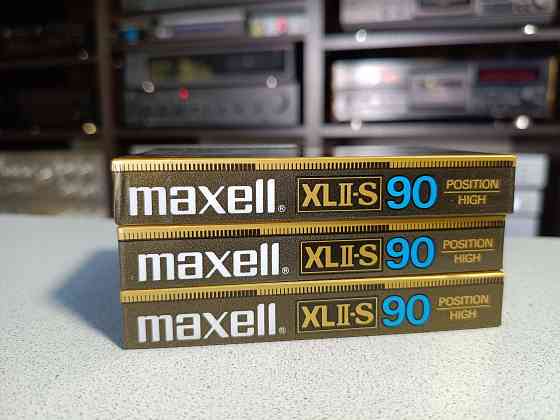 Запечатанная аудиокассета Maxell- XLII-S 90 Position High Донецк