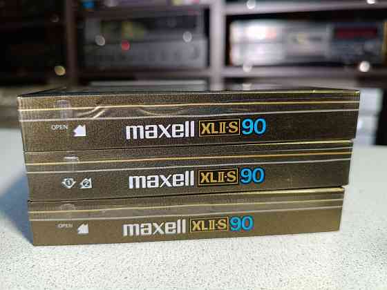 Запечатанная аудиокассета Maxell- XLII-S 90 Position High Донецк