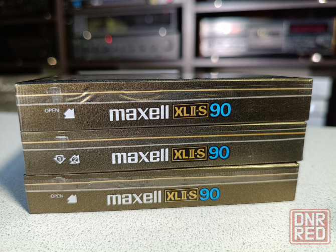 Запечатанная аудиокассета Maxell- XLII-S 90 Position High Донецк - изображение 4
