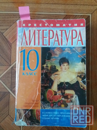 Продам книгу "хрестоматия по литературе" 10 класс Донецк - изображение 1