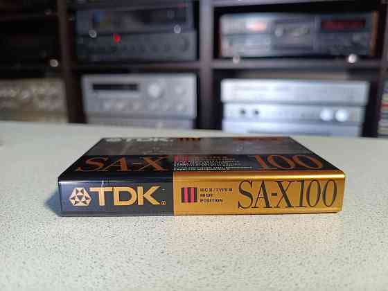 Запечатанная аудиокассета TDK- SA -X 100 High Position Донецк