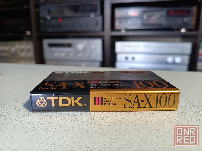 Запечатанная аудиокассета TDK- SA -X 100 High Position Донецк - изображение 3
