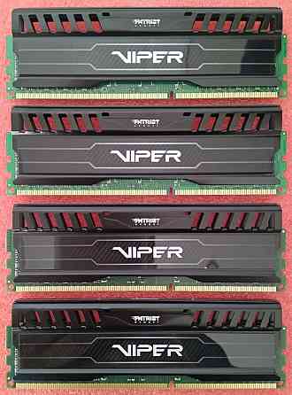 DDR3 32Gb - DDR3 8Gb + 8Gb + 8Gb + 8Gb 1866MHz CL10 (PC3-14900) Patriot Игровая память PV316G186C0K Донецк
