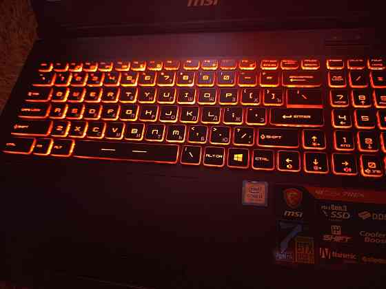 MSI GL62MVR 7RFX/15,6/Intel Core i7-7700HQ/16Гб DDR4/SSD диск М2-256 Гб+HDD 500Гб/GTX 1060/ 38 999 Донецк