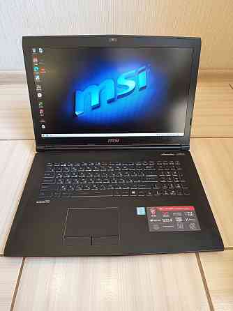 MSI GP72VR 6RF/17,3-120гц/Intel Core i7-6700HQ/16Гб DDR4/SSD М2 128 Гб/ HDD 500Гб/GTX 1060/ 38 999 Донецк