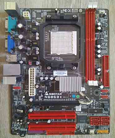 Материнская плата Biostar N68S3+ Micro ATX Socket AM3 - обмен на 40шт нерабочей оперативной памяти Донецк