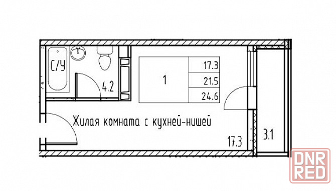 1к Ростов Левенцовка ключи 26г! Ростов-на-Дону - изображение 2