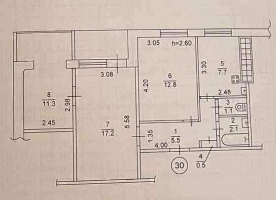 Продается 3 - х комнатная квартира, ул. Кольцова (Солнечный) Донецк