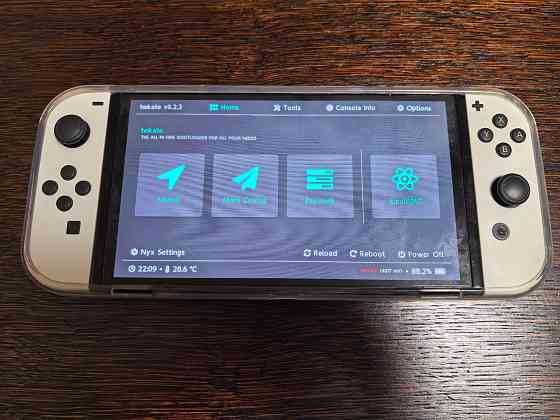 Nintendo Switch OLED 64GB eMMC + 512GB SD Samsung Донецк