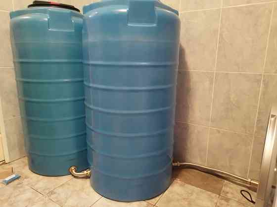 Установка бака с насосной станцией.Водоснабжение бесперебойное Донецк