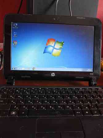 Рабочий нетбук HP Mini 110-3702er 10.1", Intel Atom N455 1.66ГГц, 2ГБ DDR3, 160ГБ, Wi-Fi, Bluetooth Донецк