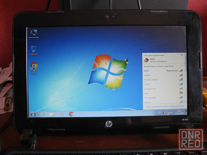 Рабочий нетбук HP Mini 110-3702er 10.1", Intel Atom N455 1.66ГГц, 2ГБ DDR3, 160ГБ, Wi-Fi, Bluetooth Донецк - изображение 4