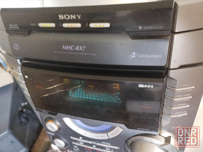 SONY HCD-BX7 2X100W ,без колонок,новый пульт,работает радио FM и AUX Донецк - изображение 4
