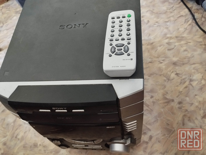 SONY HCD-BX7 2X100W ,без колонок,новый пульт,работает радио FM и AUX Донецк - изображение 3