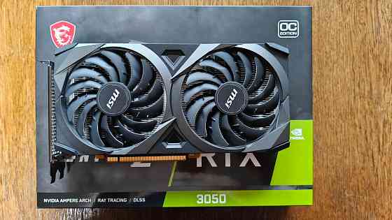 Видеокарта rtx 3050 msi ventus 2x 8gb oc б/у Донецк