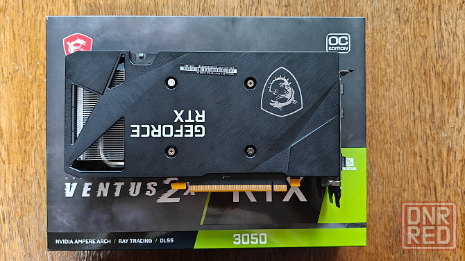Видеокарта rtx 3050 msi ventus 2x 8gb oc б/у Донецк - изображение 2