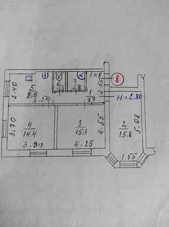 Продам 3-х комнатную квартиру Шахтерск центр Шахтерск