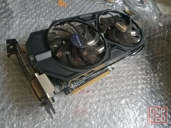 Видеокарта 2Гб Geforce GTX760 256 bit Gigabyte двухкуллерная Горловка - изображение 1