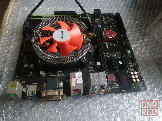 Комплект Core i5-4570 и плата MSI B85M Night Elf с 16Гб памяти Горловка - изображение 1