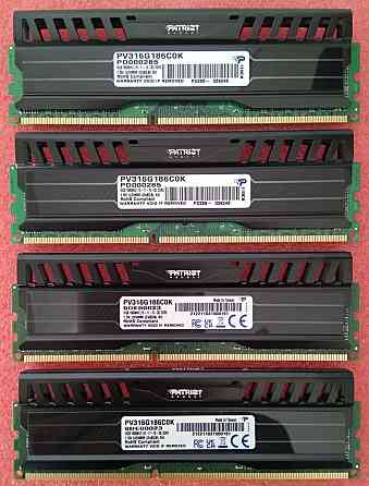 Patriot DDR3 32Gb 1866MHz CL10 (PC3-14900) - PV316G186C0K - Возможен обмен на 150шт нерабочей озу - Донецк