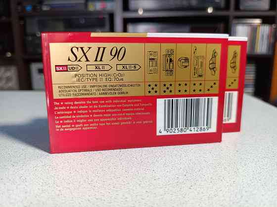 Запечатанная аудиокассета Maxell- SX II-90 Position High Донецк