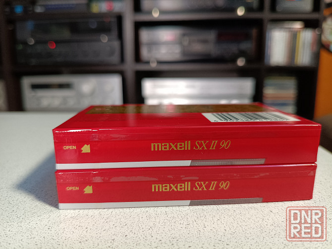 Запечатанная аудиокассета Maxell- SX II-90 Position High Донецк - изображение 4