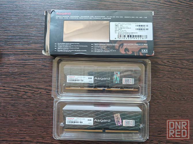 DDR4 Asgard 2*8gb Донецк - изображение 1