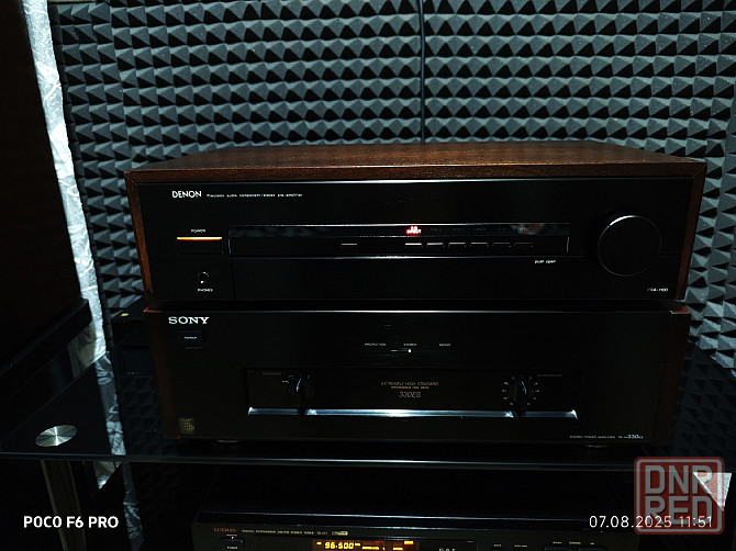 SONY TA N330ES+DENON Pra 1100 Донецк - изображение 1