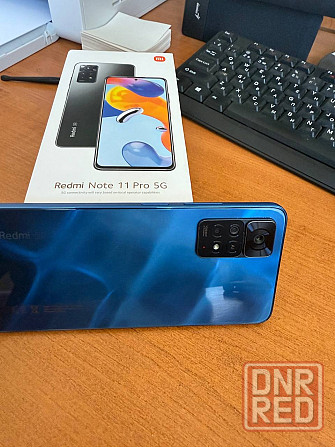 Xiaomi Redmi Note 11 Pro 5G Atlantic Blue 6/128GB Донецк - изображение 2