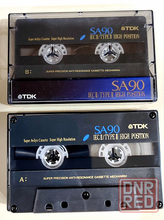 Аудиокассеты TDK SA 90 тип II (CrO2) Оригинал Донецк - изображение 1
