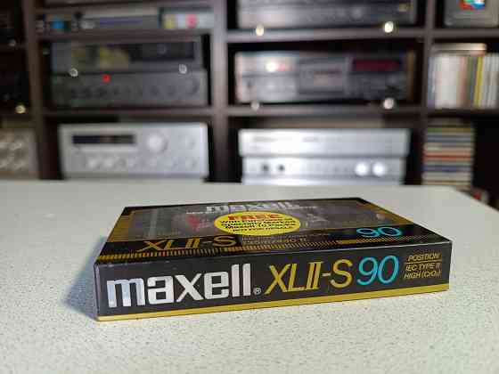 Запечатанная аудиокассета Maxell- XL II-S 90 High Chrome Донецк