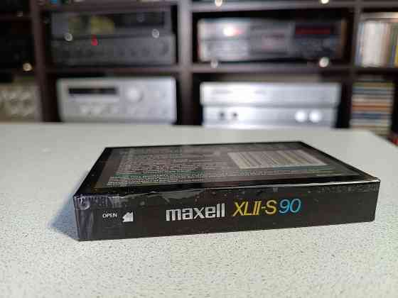 Запечатанная аудиокассета Maxell- XL II-S 90 High Chrome Донецк