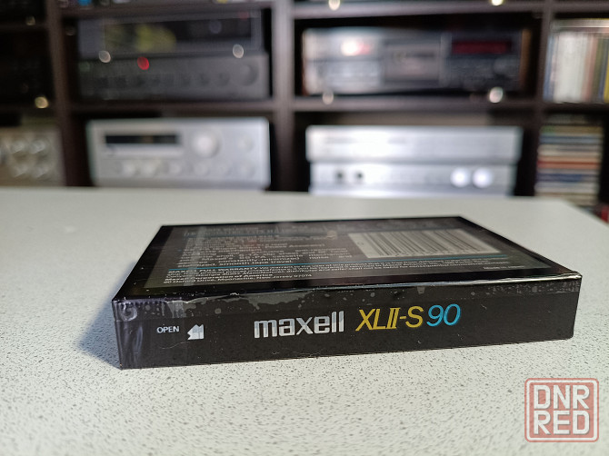 Запечатанная аудиокассета Maxell- XL II-S 90 High Chrome Донецк - изображение 4