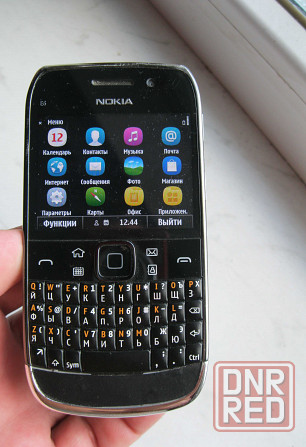 Оригинальный смартфон Nokia E6 8Gb (QWERTY+сенсор)+зарядное Донецк - изображение 1