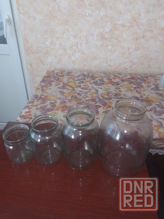 стеклянные банки 0,5л,0,7л,1л,2л,3л много Донецк - изображение 1