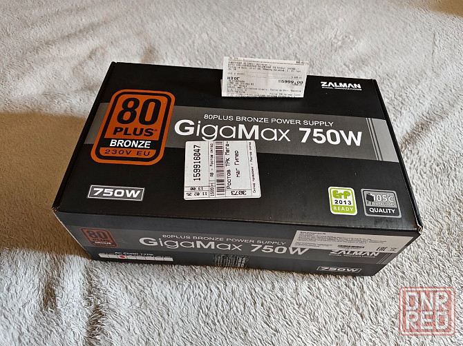 Блок питания ZALMAN GigaMax (GVII) 750W Донецк - изображение 1