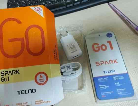 Tecno Смартфон Spark Go 1 3/128 Гб черный Донецк
