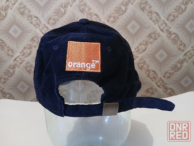 Бейсболка кепка вельветовая Smile Orange с круглым козырьком, новая. Донецк - изображение 3