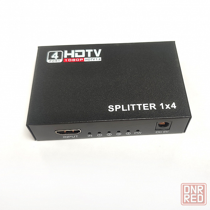Разветвитель HDMI 1x4 port Splitter ver 1.4 H138 с усилителем Донецк - изображение 2